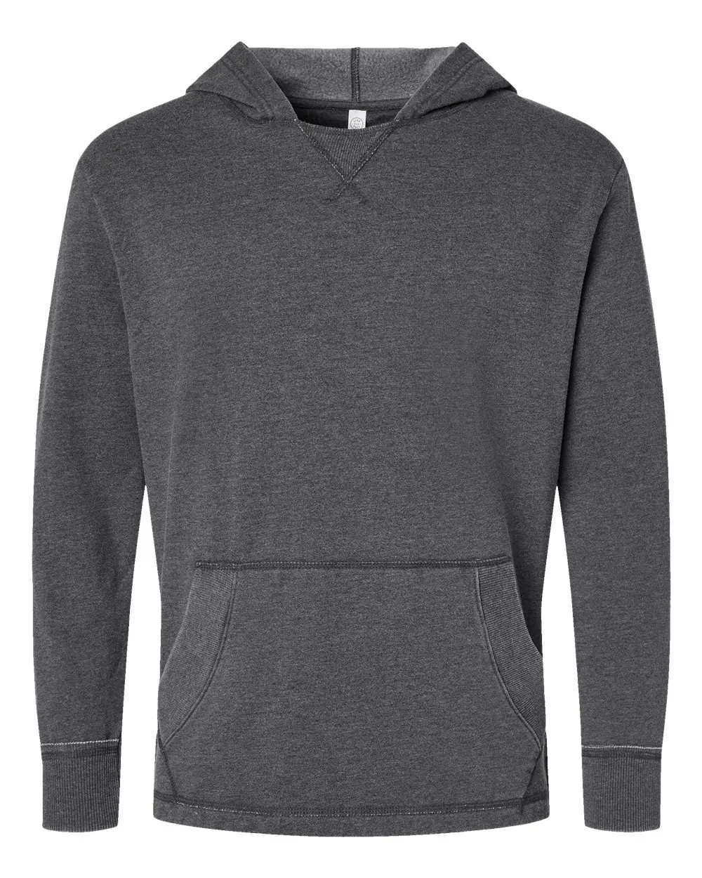 LAT Unisex Vintage Wash Fleece Hoodie Sweatshirt