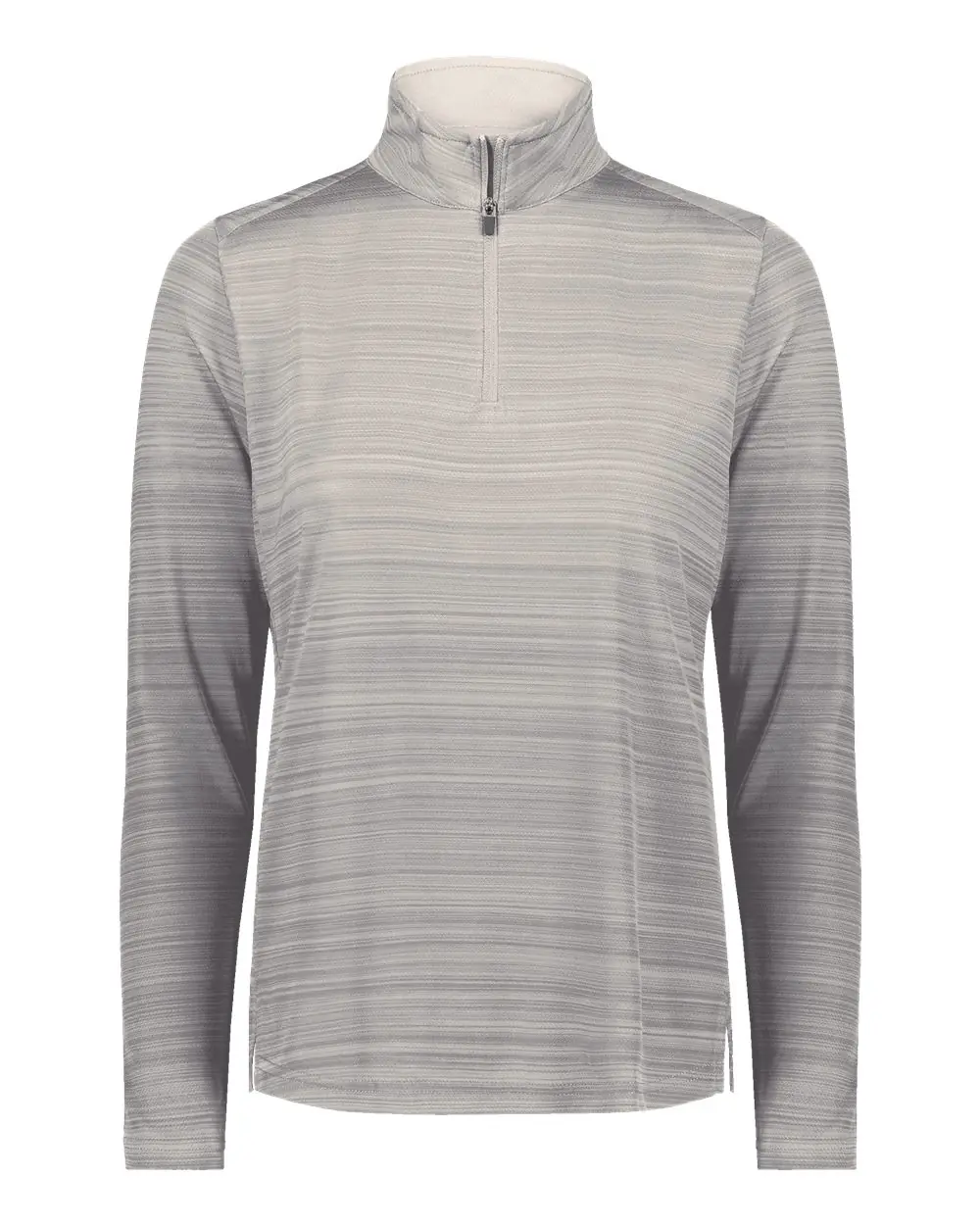 Augusta Sportswear Women's Pursuit Quarter-Zip Pullover in Athletic Grey
