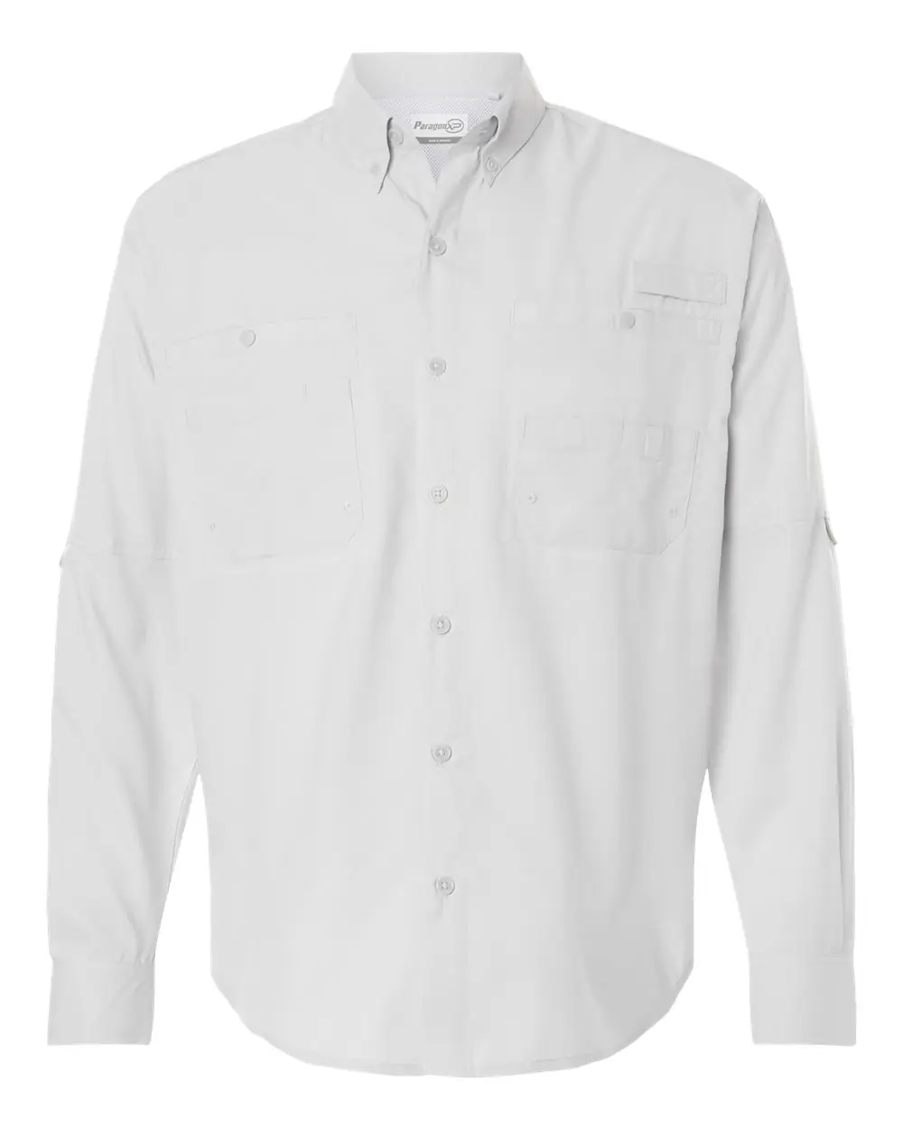 Paragon Men's Kitty Hawk Performance Fishing Shirt in Aluminum