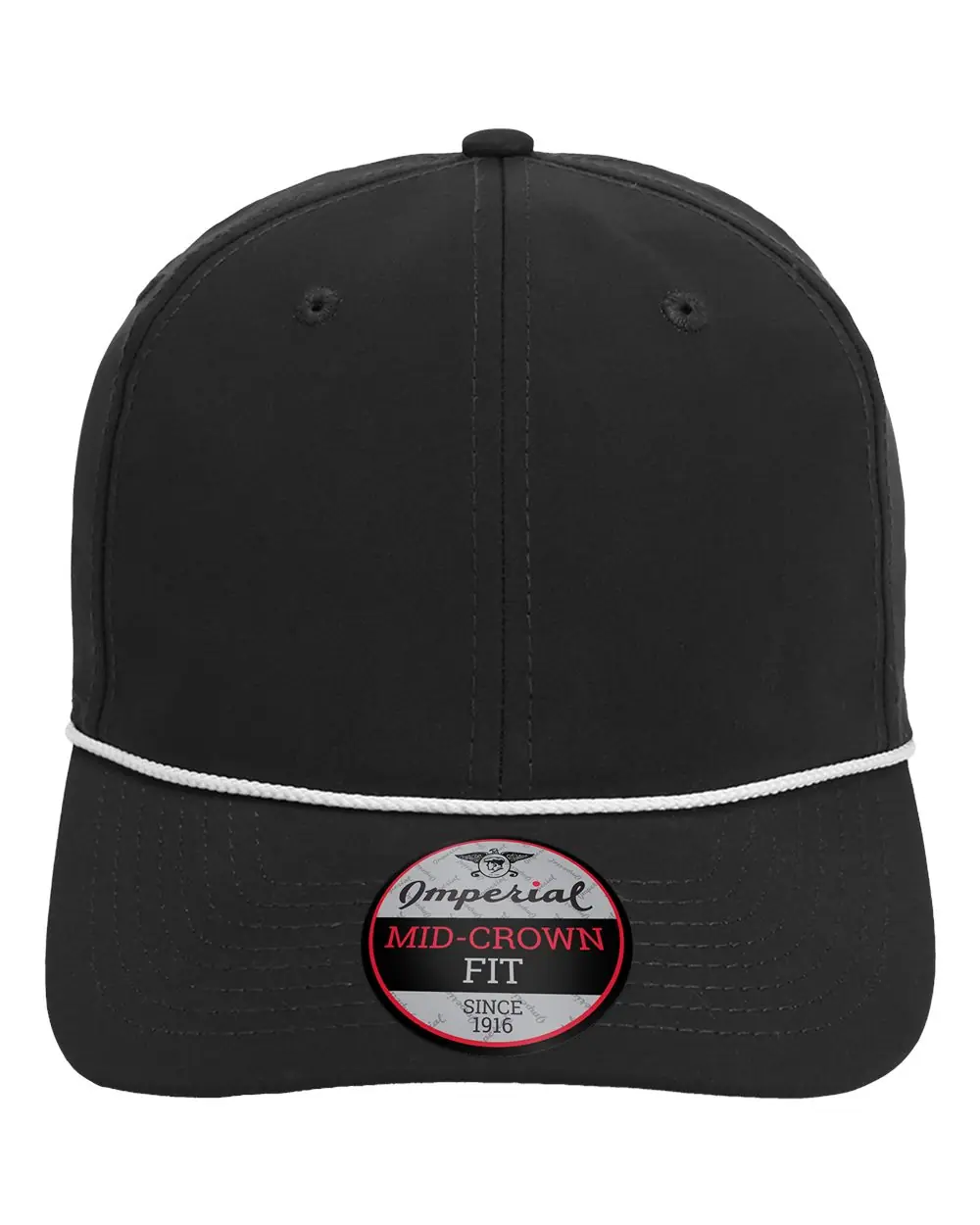 Imperial The Wingman Cap in Black/ White
