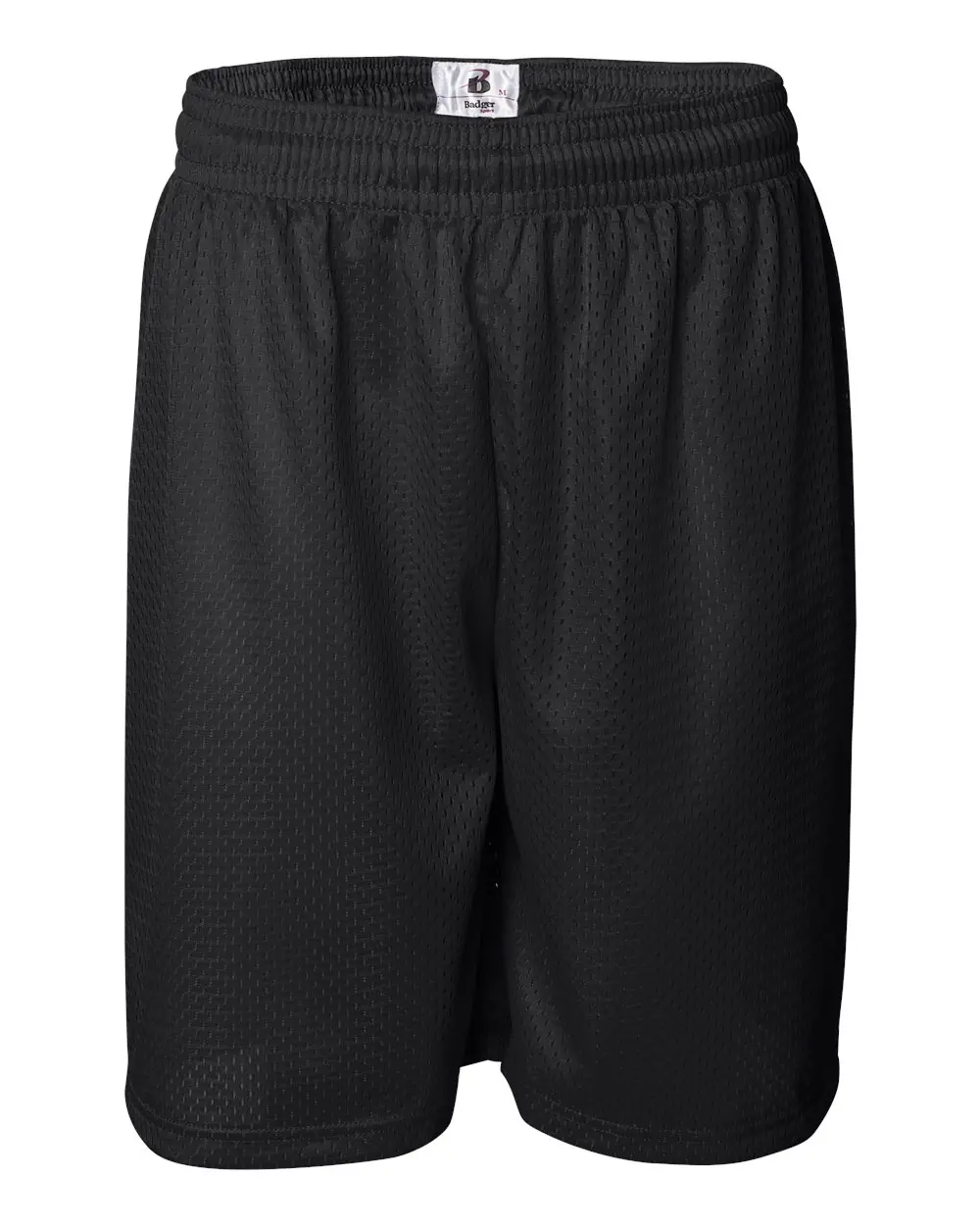 Badger Men's Pro Mesh 9" Shorts in Black