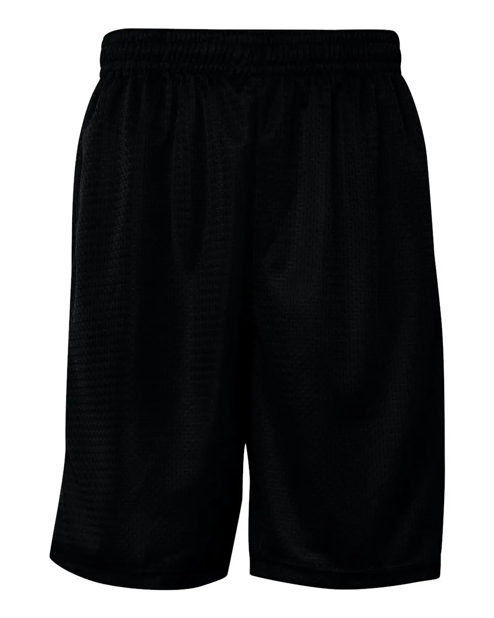 Badger Men's Pro Mesh 9" Shorts with Pockets in Black