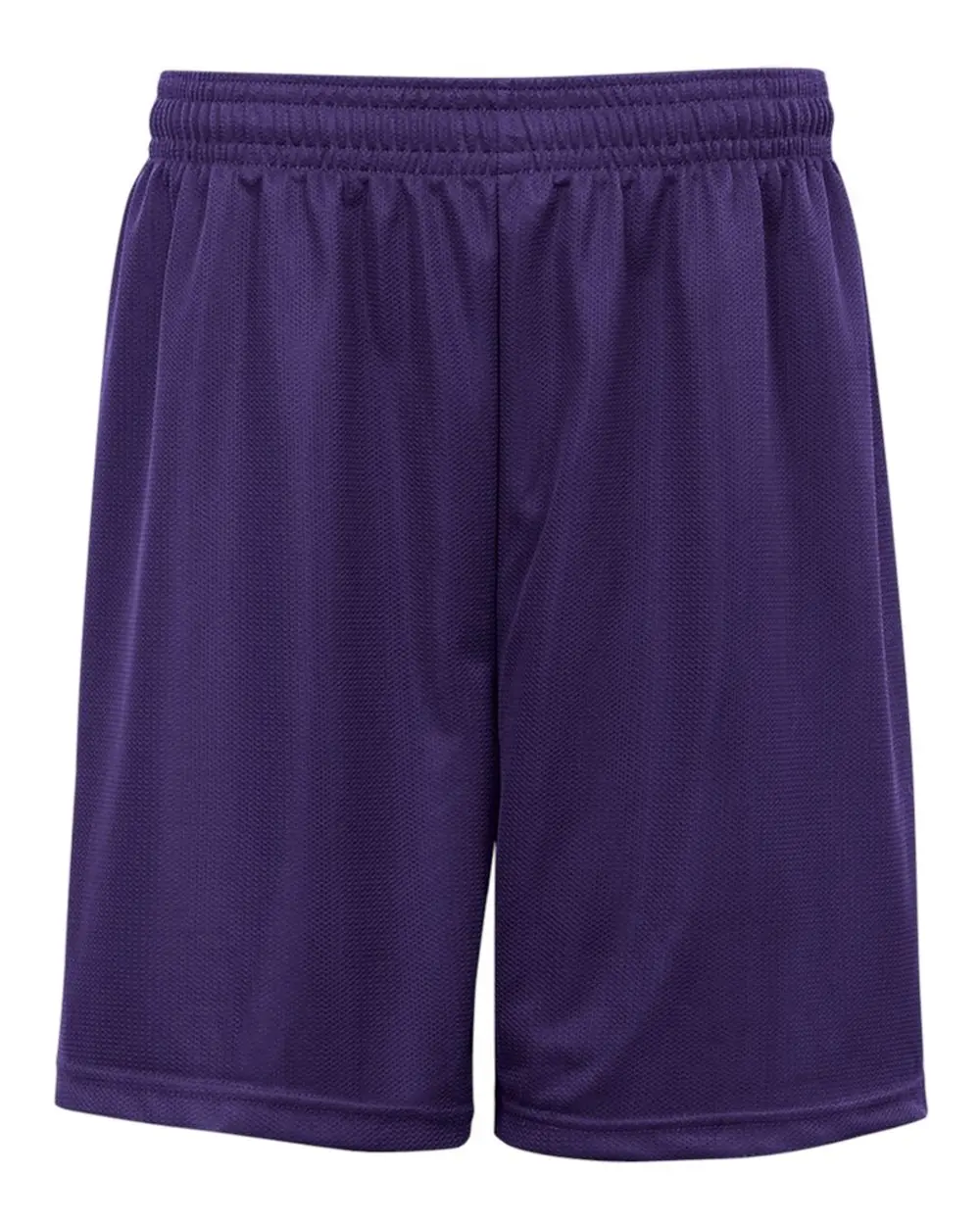 Badger Men's Mini Mesh 9'' Inseam Shorts in Purple