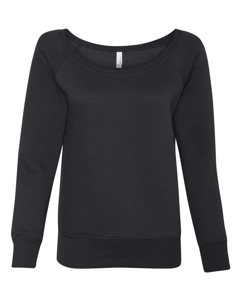 Bella + Canvas Women’s Sponge Fleece Wide Neck Sweatshirt