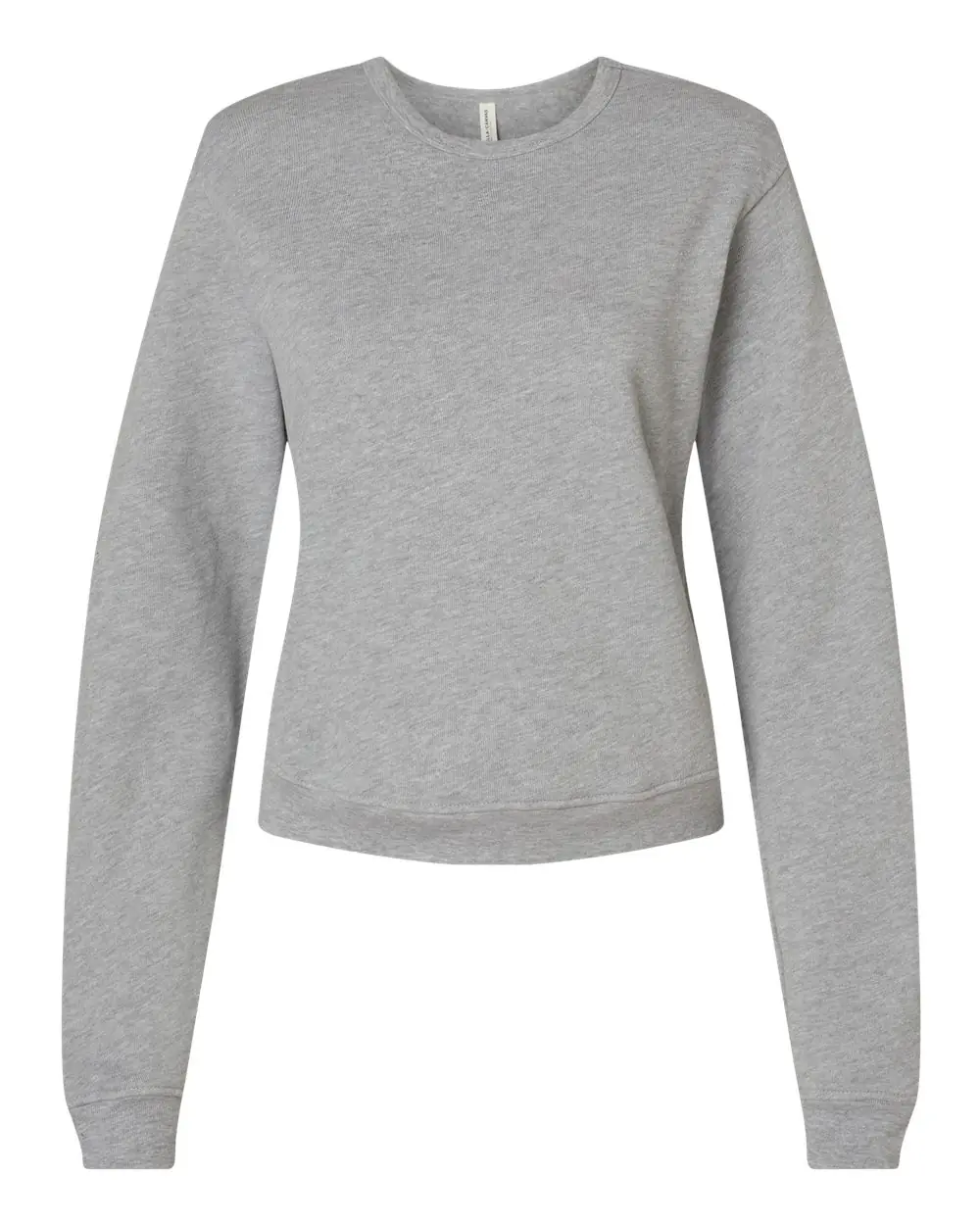 Bella + Canvas Women's Sponge Fleece Crewneck Sweatshirt in Athletic Heather