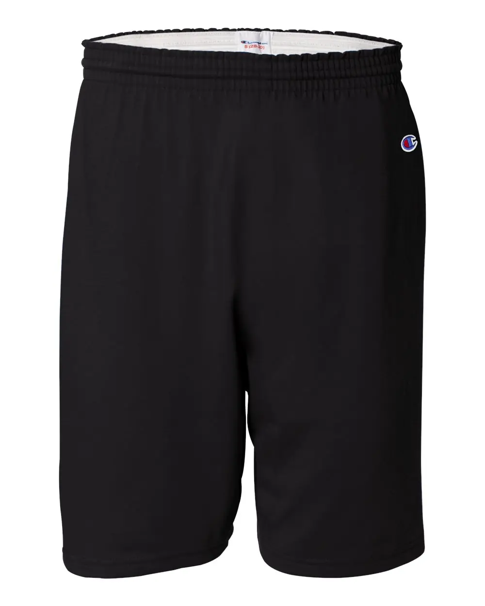 Champion Unisex Cotton Gym Shorts in Black