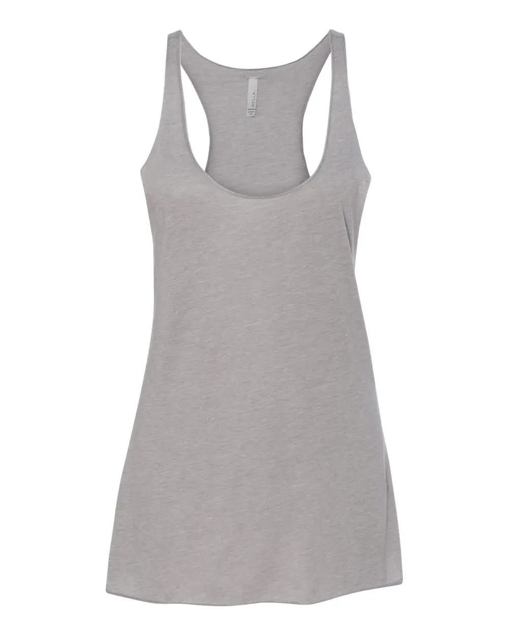 Bella + Canvas Women's Triblend Racerback Tank in Athletic Grey Triblend
