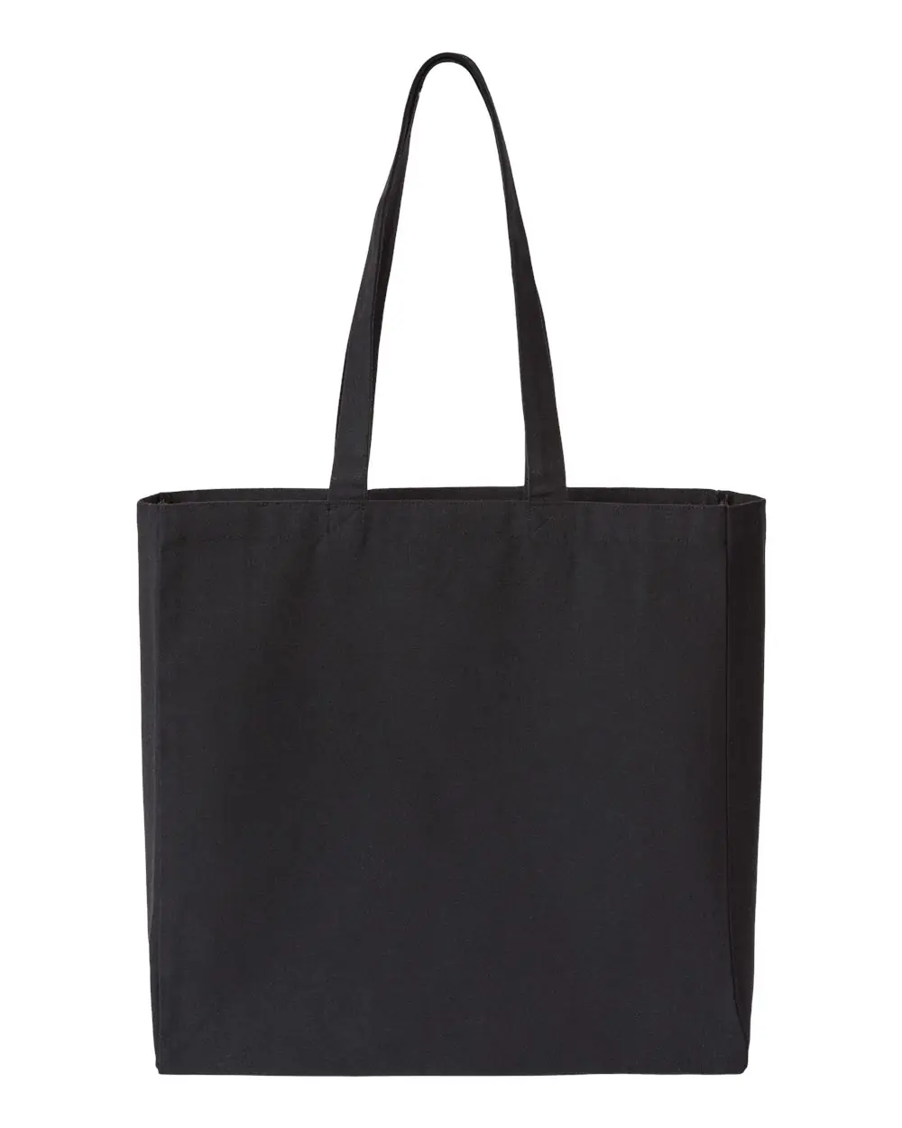 Liberty Bags Isabella Midweight Recycled Canvas Tote in Recycled Black