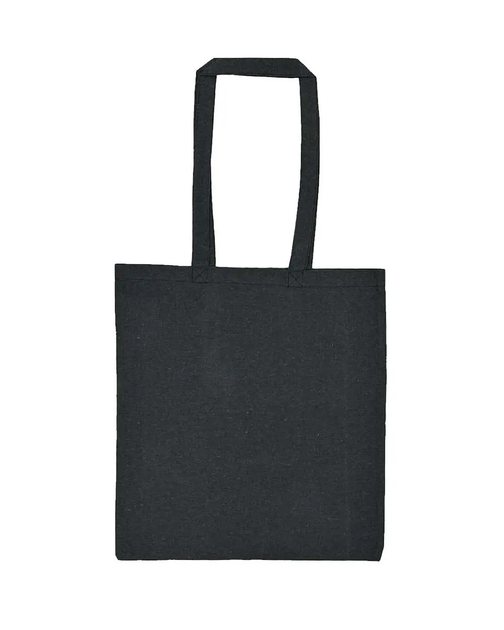 Liberty Bags Lightweight Recycled Canvas Tote Bag with Extended Handle in Charcoal