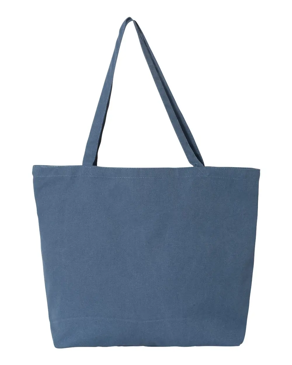 Liberty Bags Seaside Pigment-Dyed Large Tote in Blue Jean