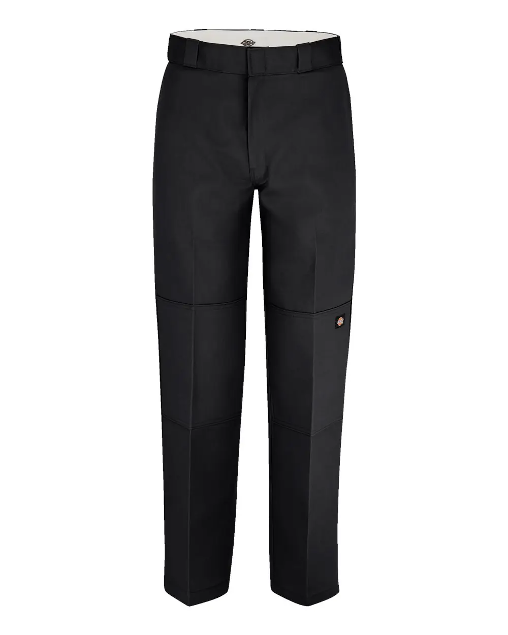 Dickies Men's Extended Sizes Double Knee Work Pants in Black - 30I