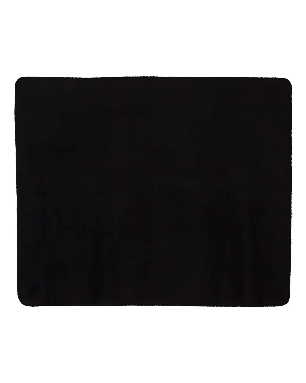 Alpine Fleece Fleece Throw Blanket in Black