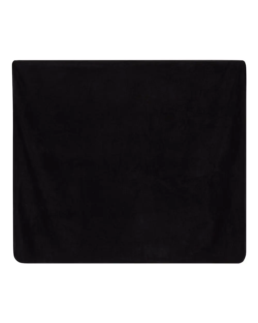 Alpine Fleece Polyester/Nylon Picnic Blanket in Black