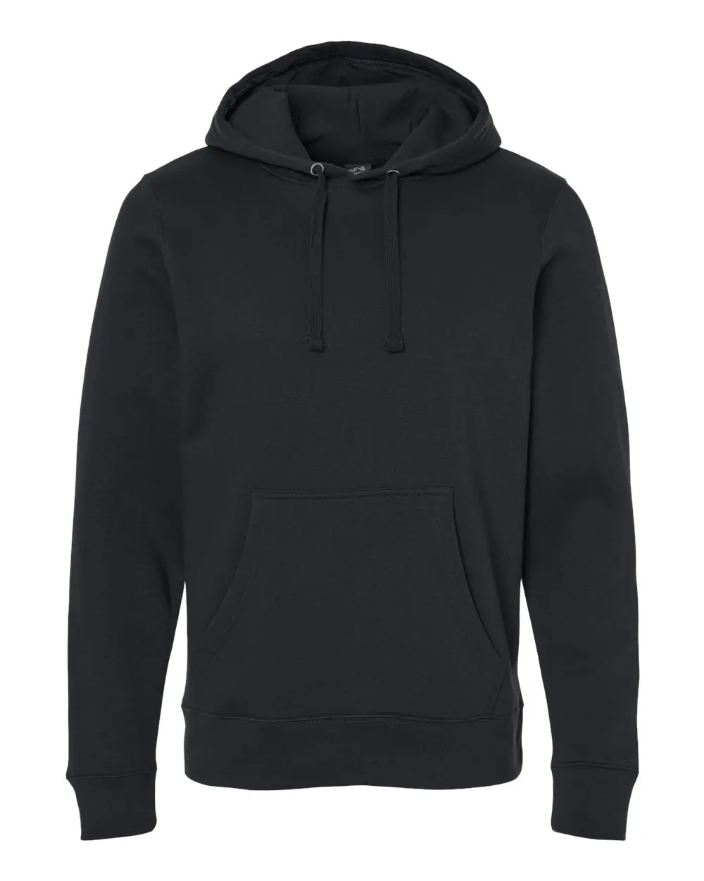 J. America Unisex BTB Fleece Hooded Sweatshirt in Black