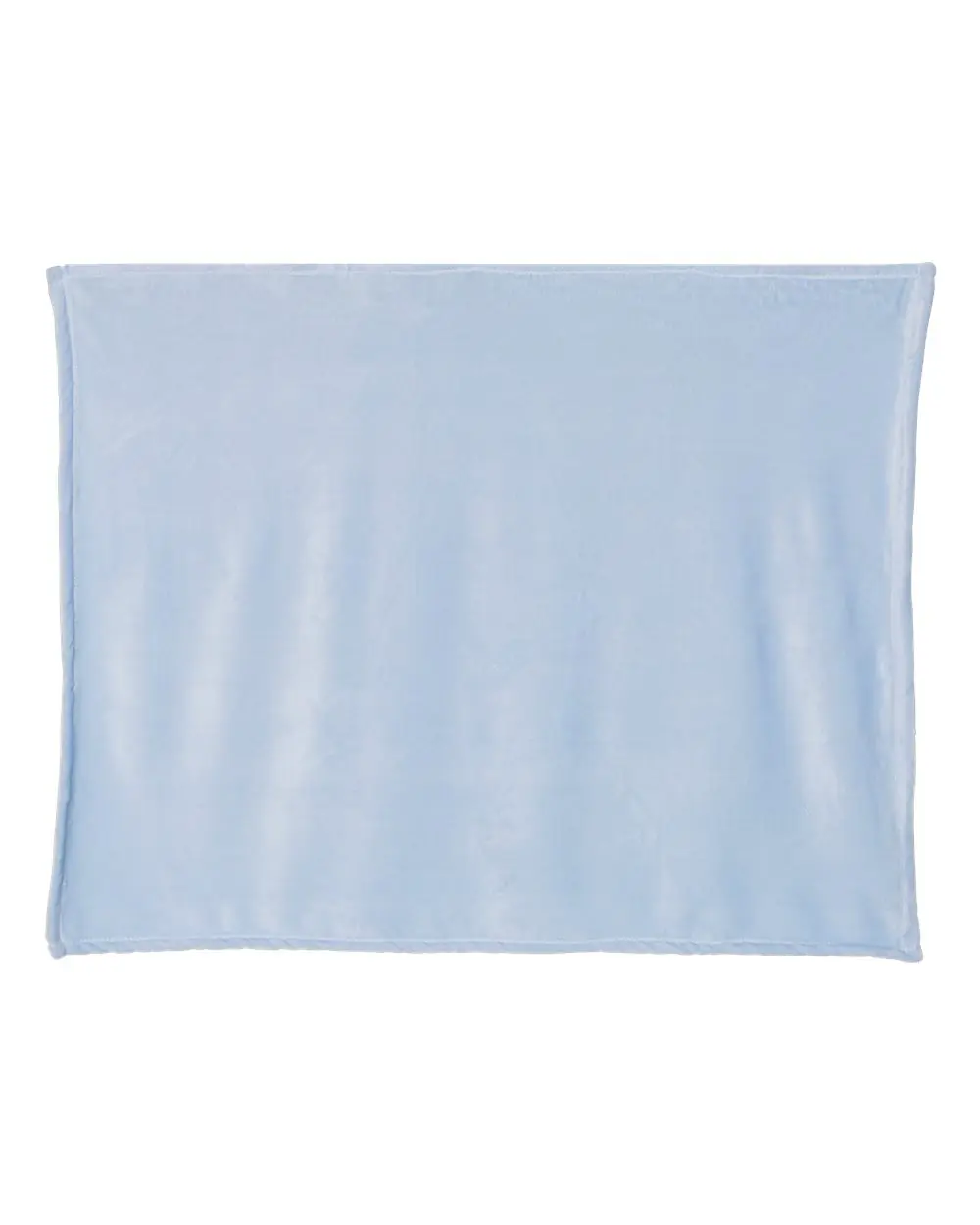 Alpine Fleece Mink Touch Luxury Baby Blanket in Baby Blue