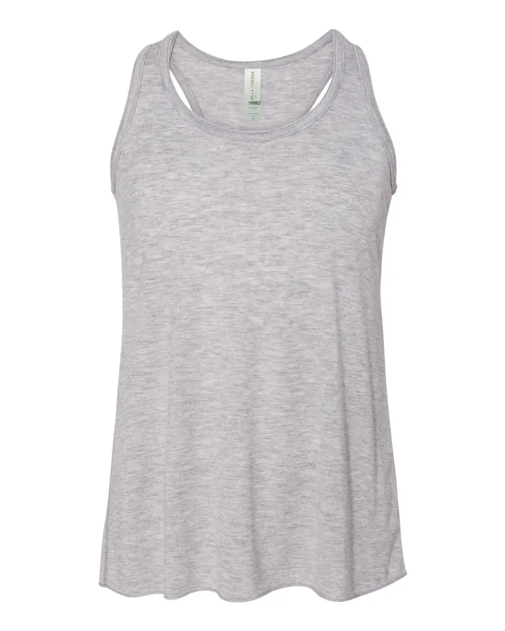 Bella + Canvas Youth Flowy Racerback Tank in Athletic Heather