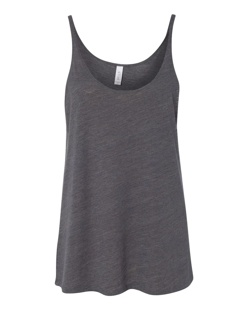 Bella + Canvas Women's Slouchy Tank in Asphalt Slub