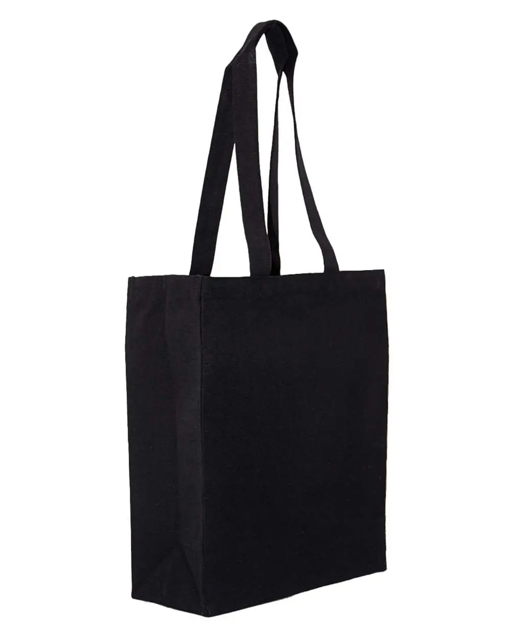 Liberty Bags Susan Midweight Recycled Canvas Tote in Recycled Black