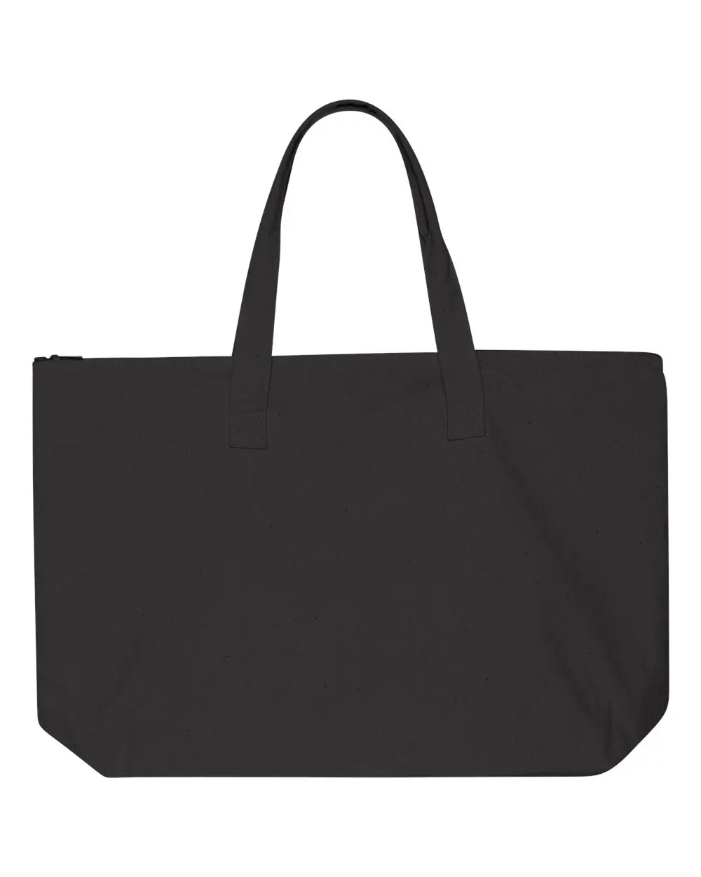 Liberty Bags Tote with Top Zippered Closure in Black