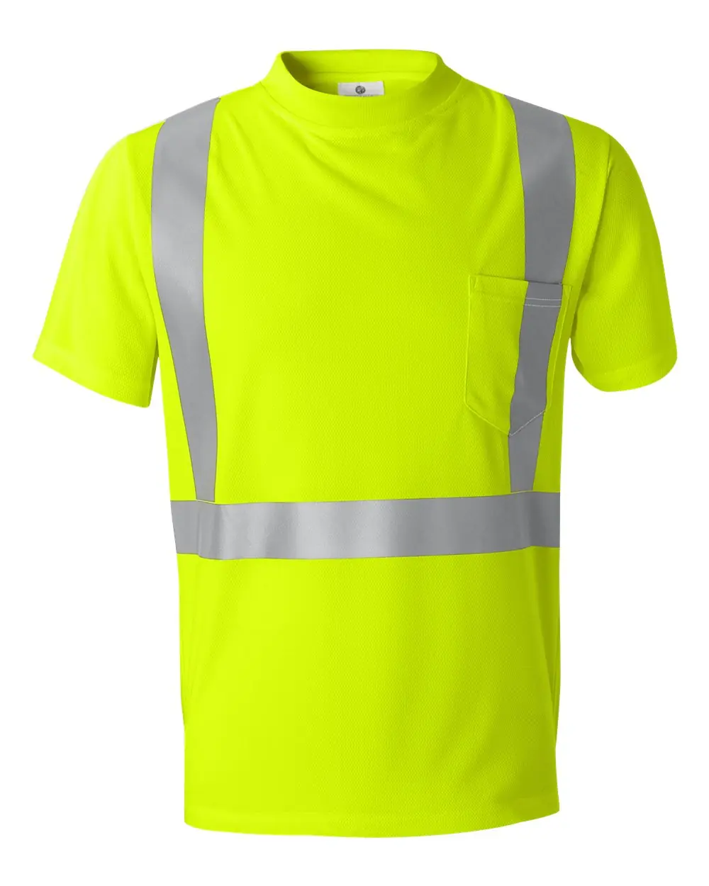 Kishigo Unisex High-Performance Microfiber T-Shirt in Lime