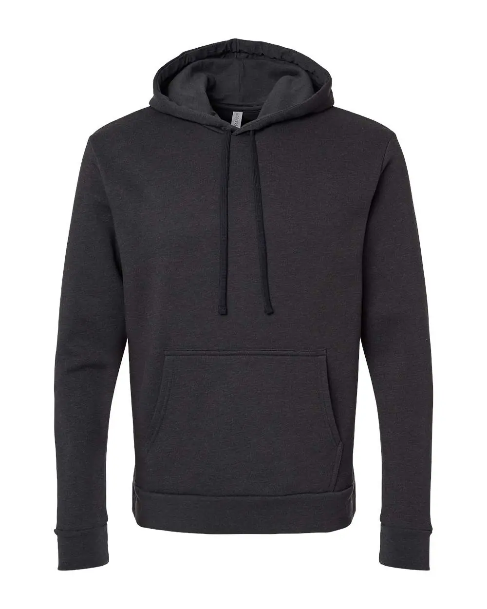 Next Level Apparel Unisex Malibu Hoodie Sweatshirt in Heather Black