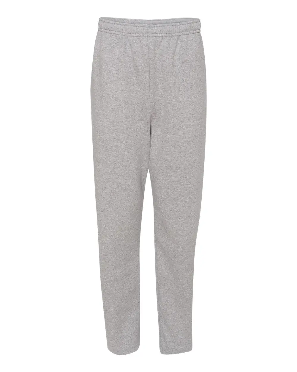 Jerzees Unisex NuBlend® Open-Bottom Sweatpants with Pockets in Athletic Heather