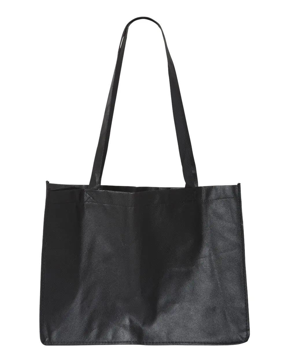 Liberty Bags Non-Woven Deluxe Junior Tote in Black
