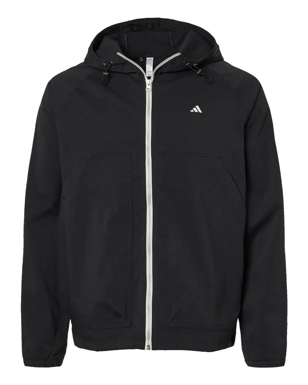 Adidas Men's Go-To Utility Durable Water-Repellent Full-Zip Jacket in Black