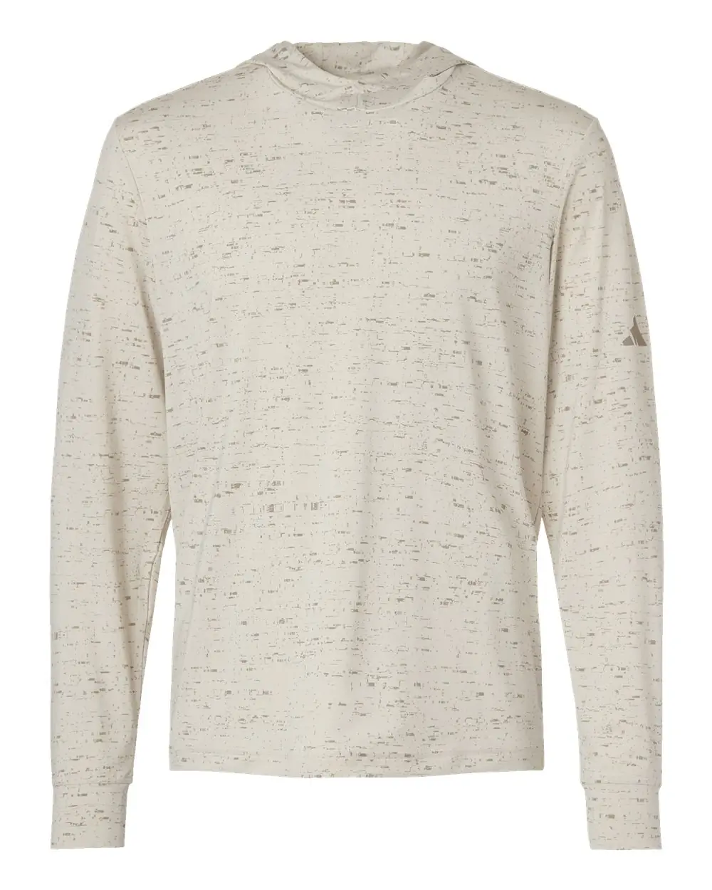 Adidas Men's Performance Hooded Long Sleeve T-Shirt in Alumina