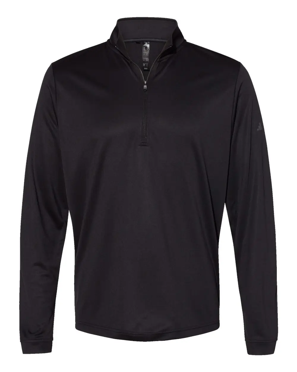 Adidas Men's Ultimate365 Lightweight Quarter-Zip Pullover in Black