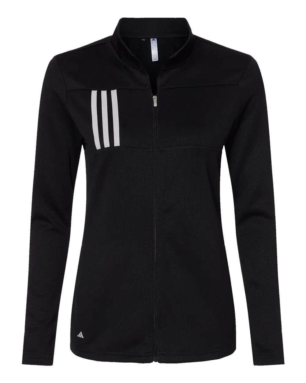 Adidas Women's 3-Stripes Double Knit Full-Zip Jacket