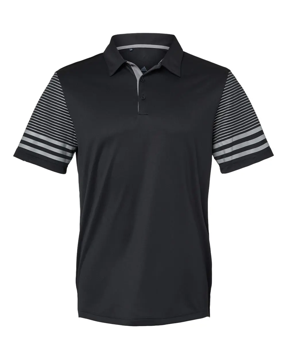 Adidas Men's Striped Sleeve Polo