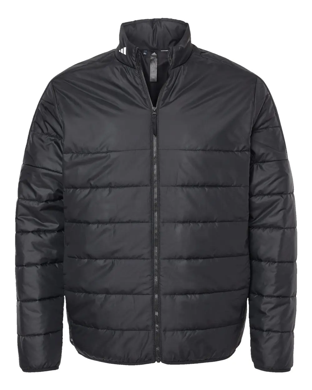 Adidas Men's 3-Stripes Puffer Full-Zip Jacket