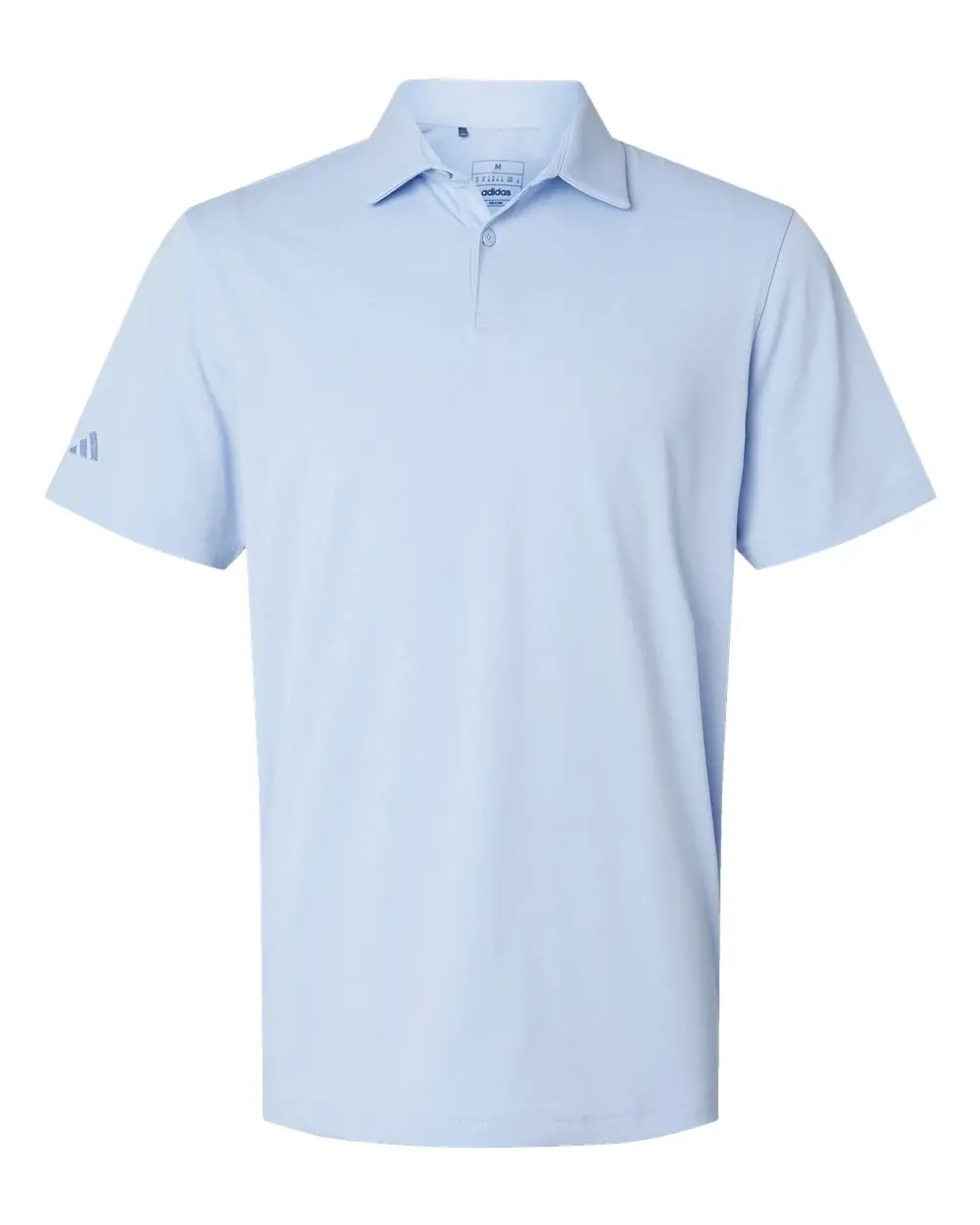 Adidas Men's Blended Polo in Blue Dawn Melange