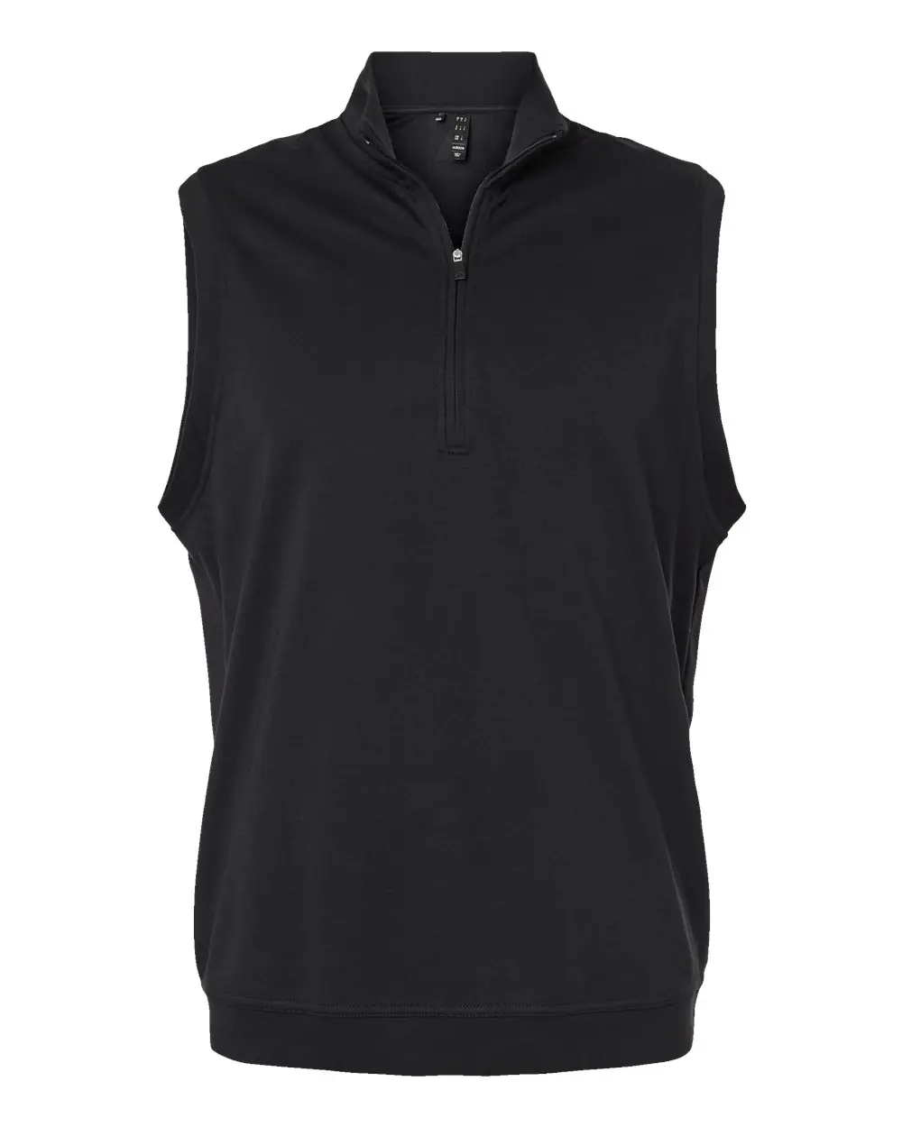 Adidas Men's Club Quarter-Zip Vest in Black