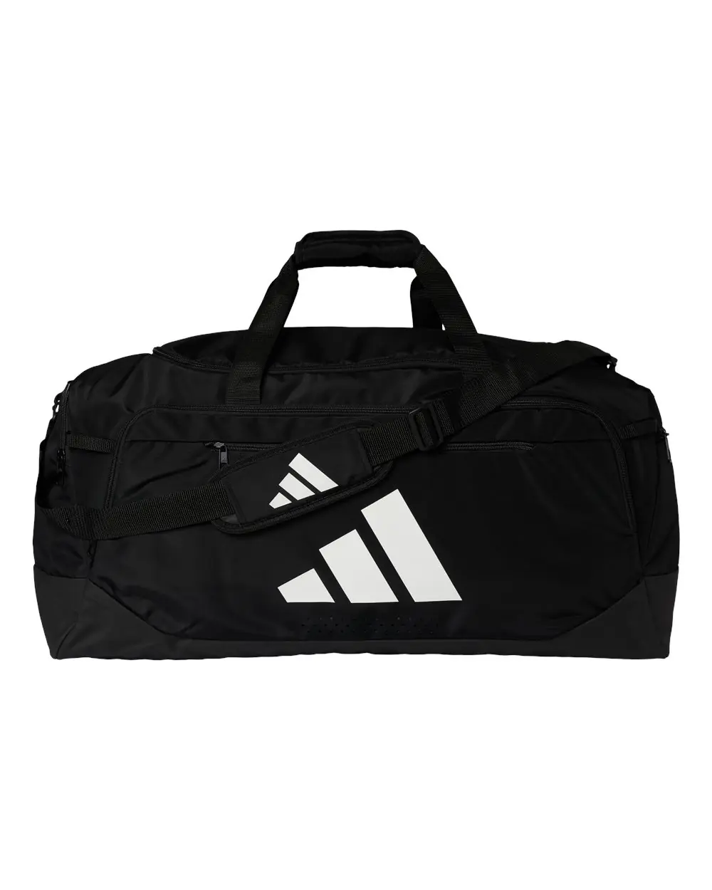 Adidas Defender 5 Large Duffel Bag in Black/ Black