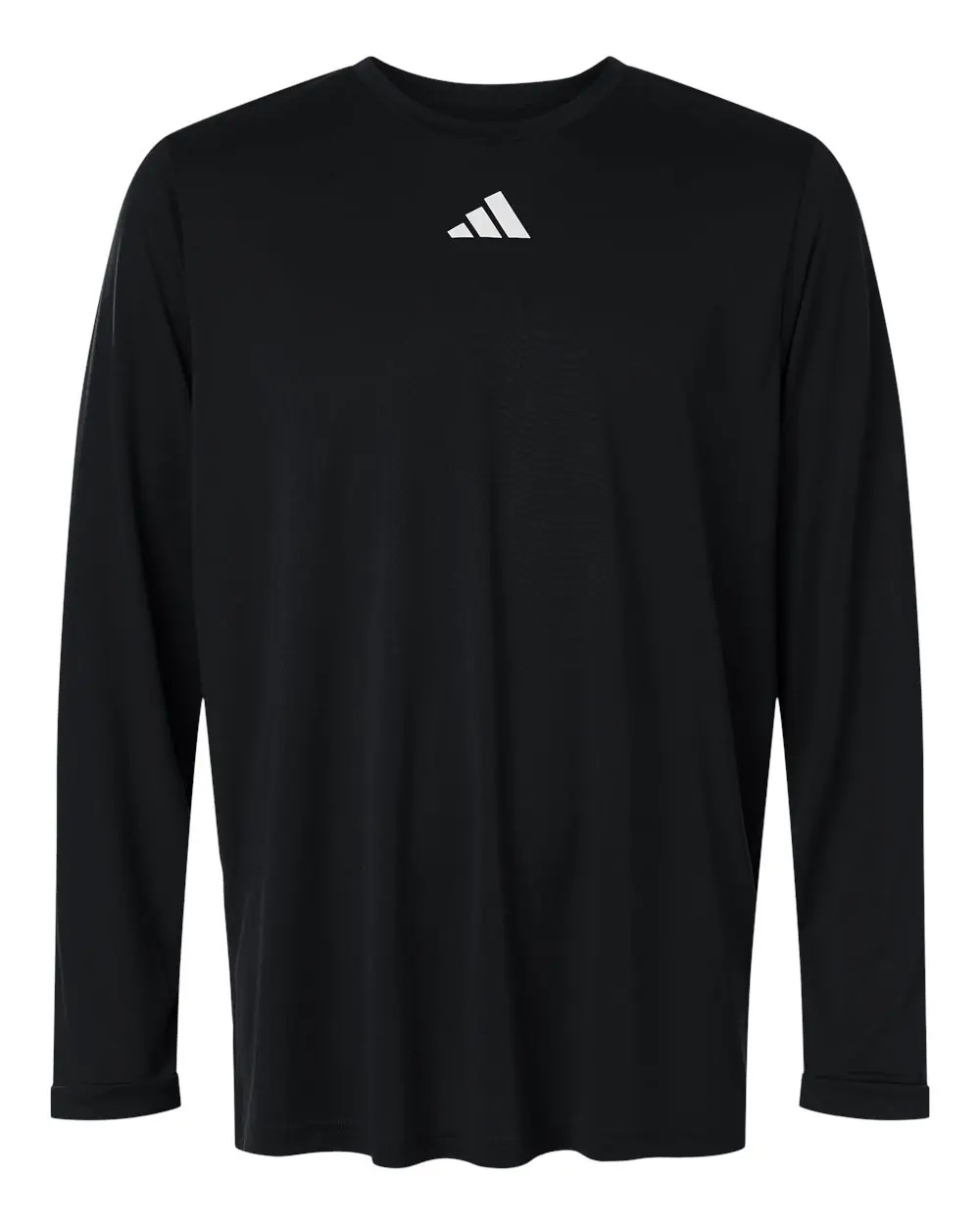 Adidas Men's Pregame Long Sleeve T-Shirt in Black/ White