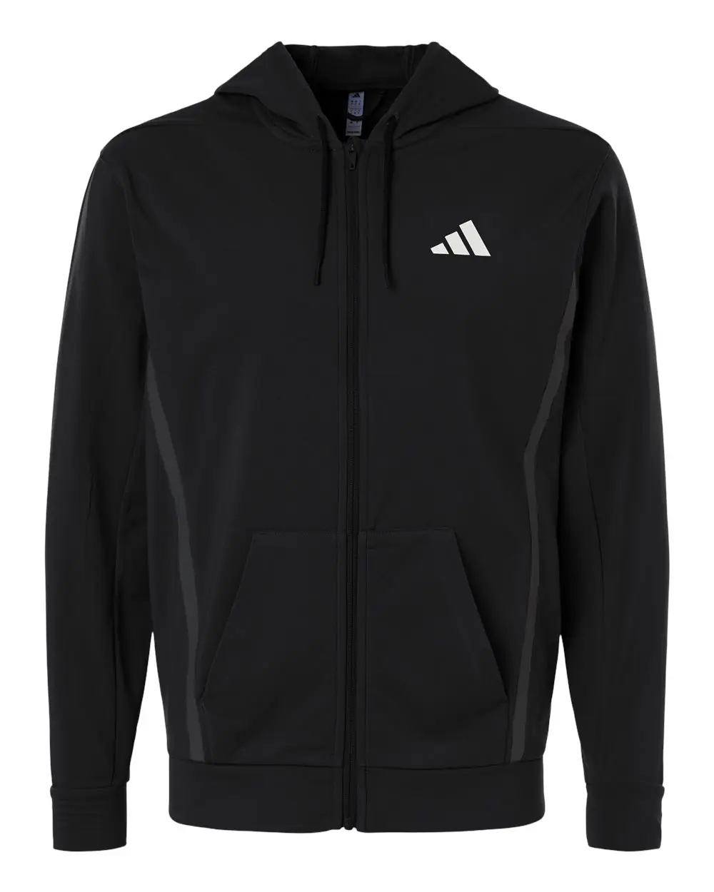 Adidas Men's Game & Go Fleece Full-Zip Hooded Sweatshirt