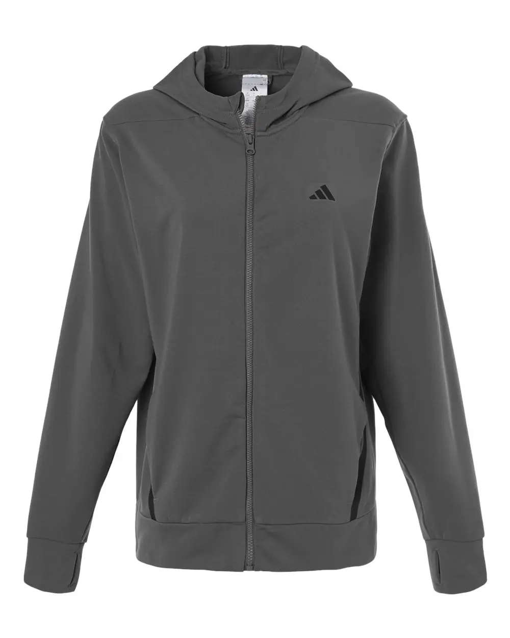 Adidas Women's Game & Go Fleece Full-Zip Hooded Sweatshirt