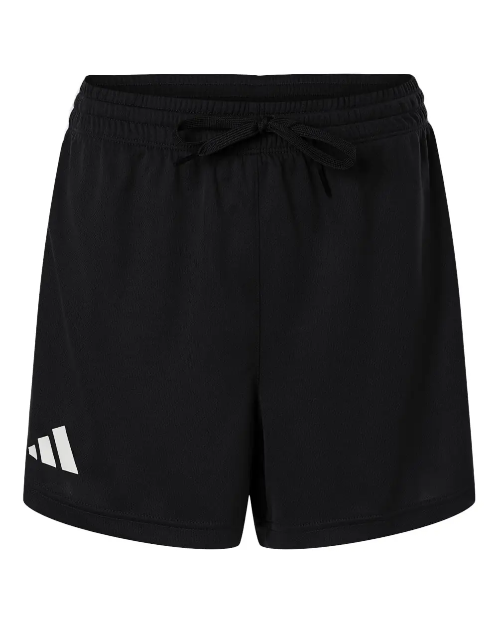 Adidas Women's 3-Stripes 3" Shorts in Black/ White