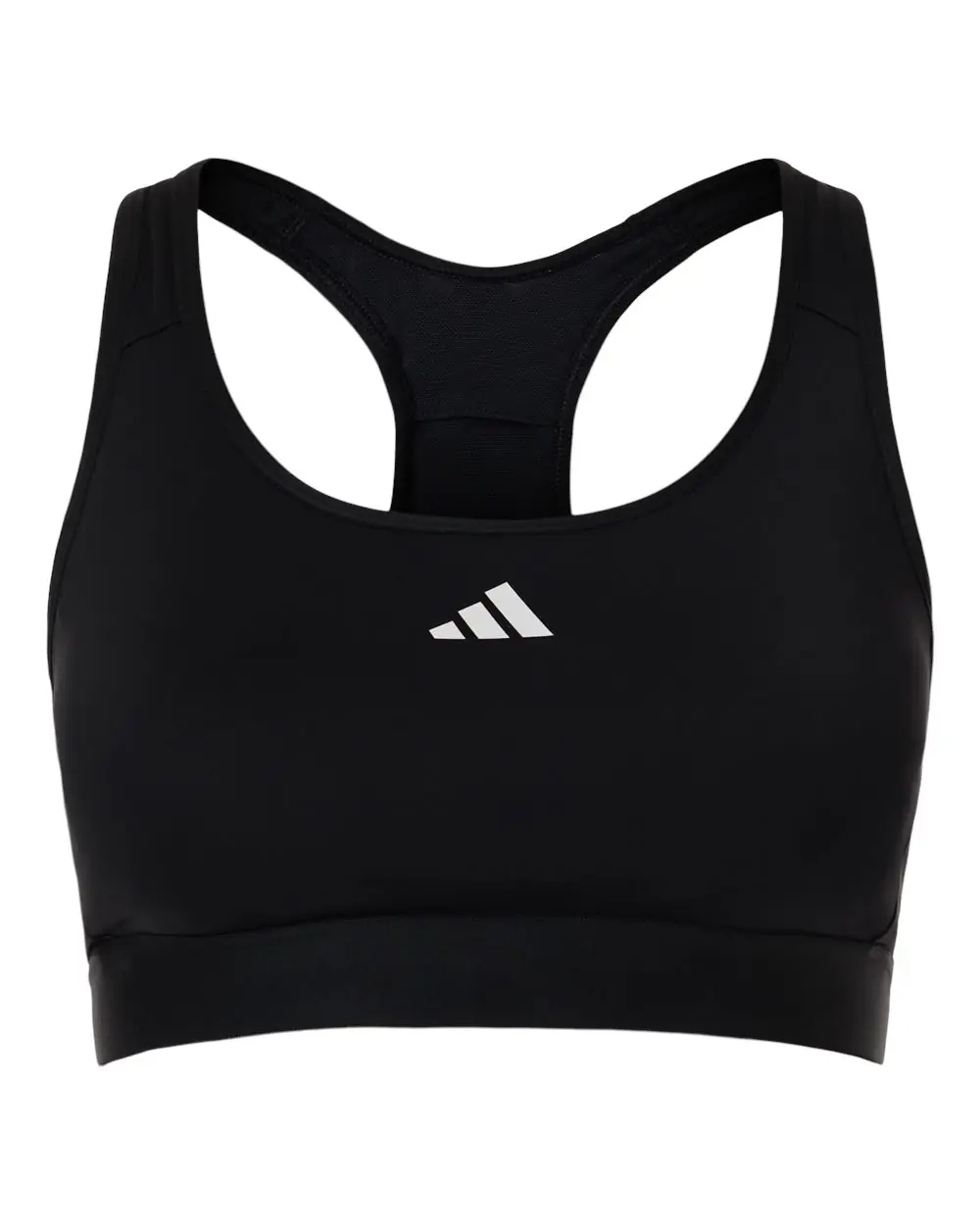 Adidas Women's Techfit Compression Racerback Sports Bra in Black