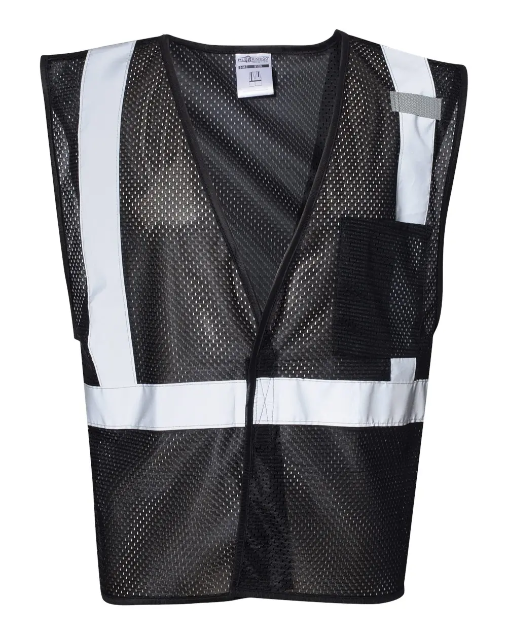 Kishigo Unisex EV Series® Enhanced Visibility Non-ANSI Vest in Black - B120