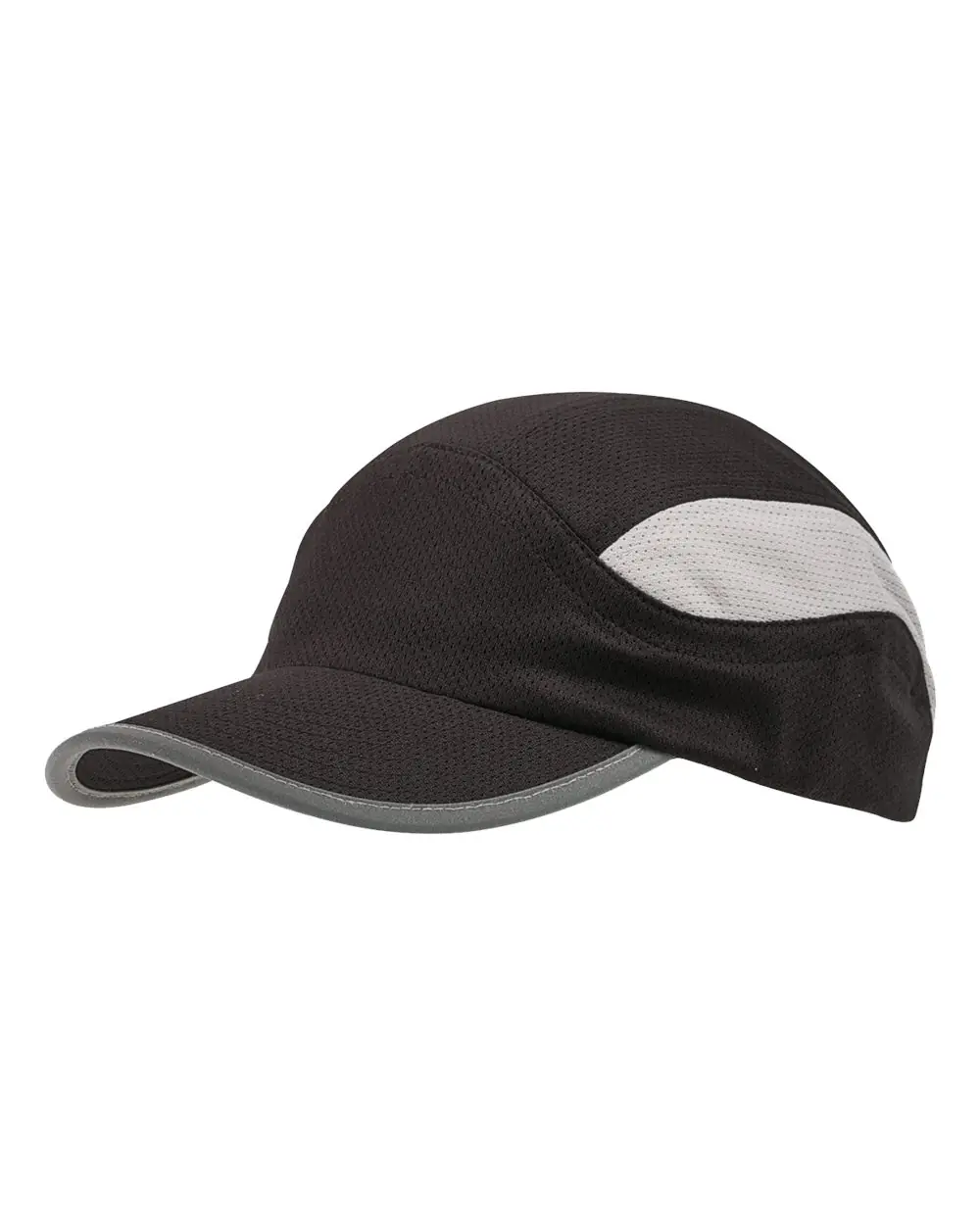 Big Accessories Mesh Runner Cap in Black