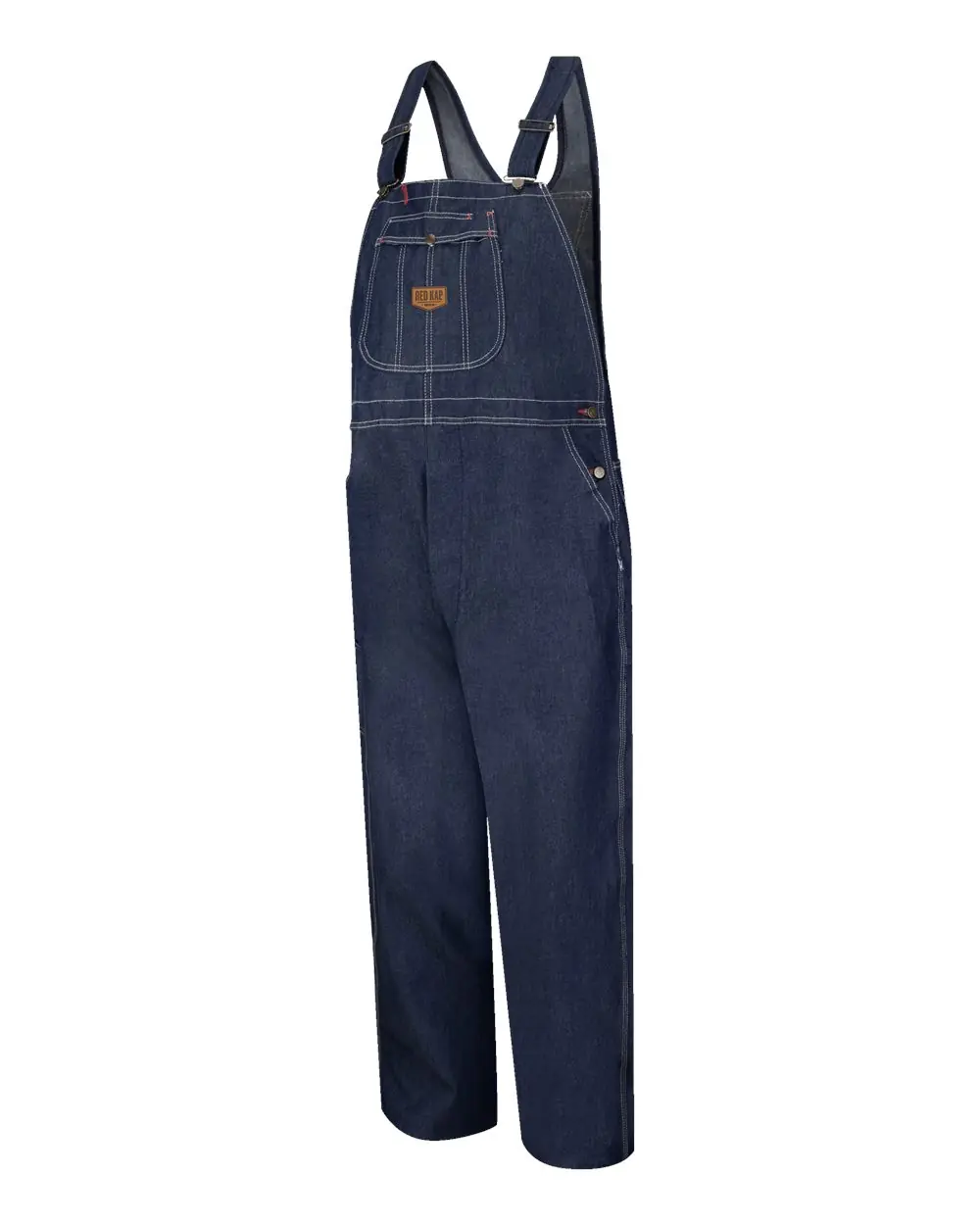 Red Kap Men's Denim Bib Overall in Denim - 30I