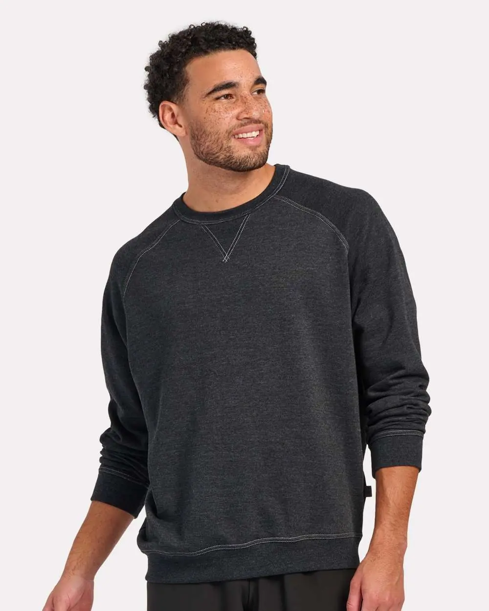 Boxercraft Men's French Terry Crewneck Sweatshirt