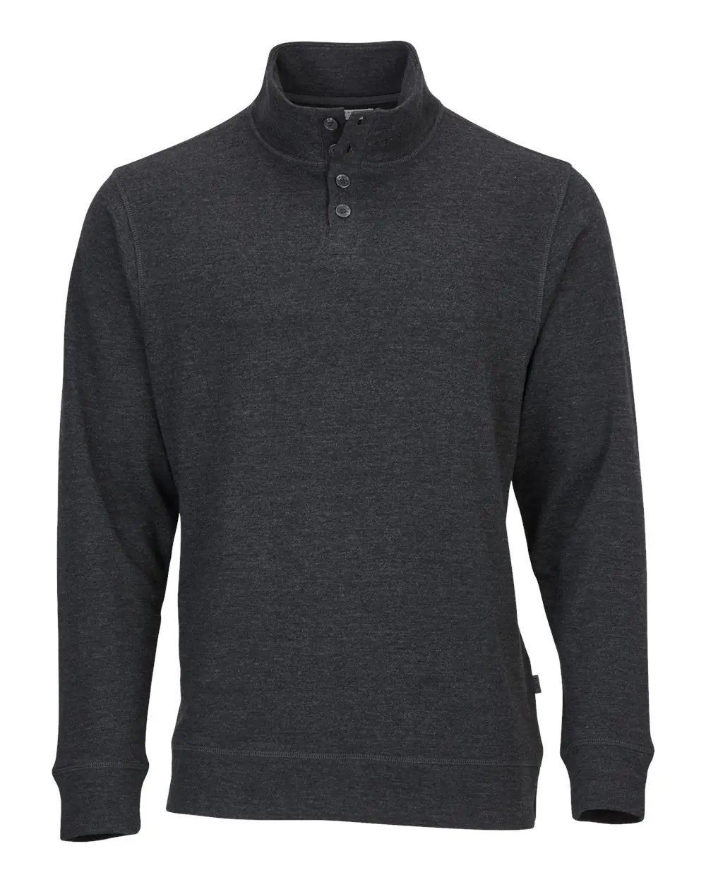 Boxercraft Men's French Terry Button Pullover