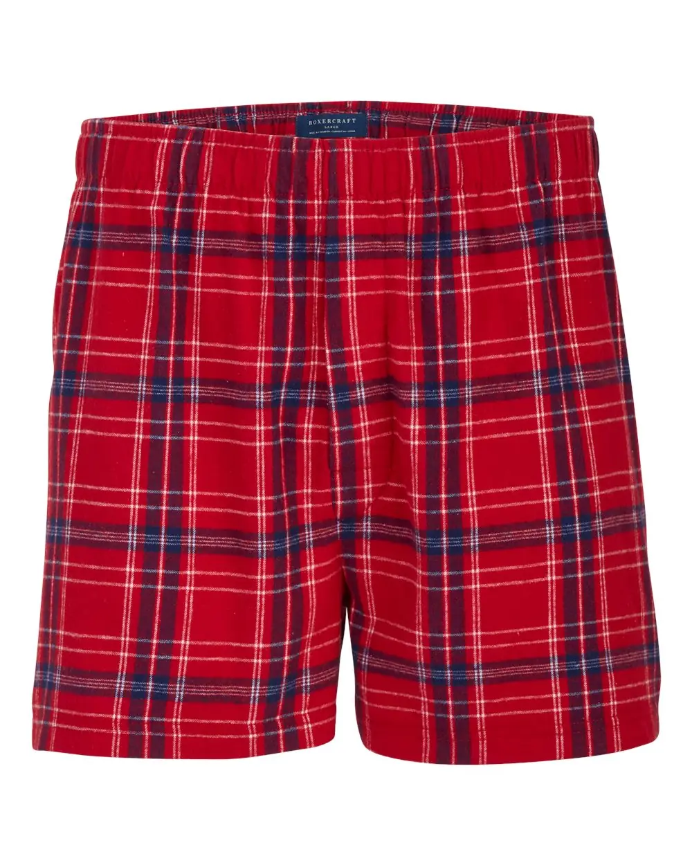 Boxercraft Men's Double Brushed Flannel Boxers