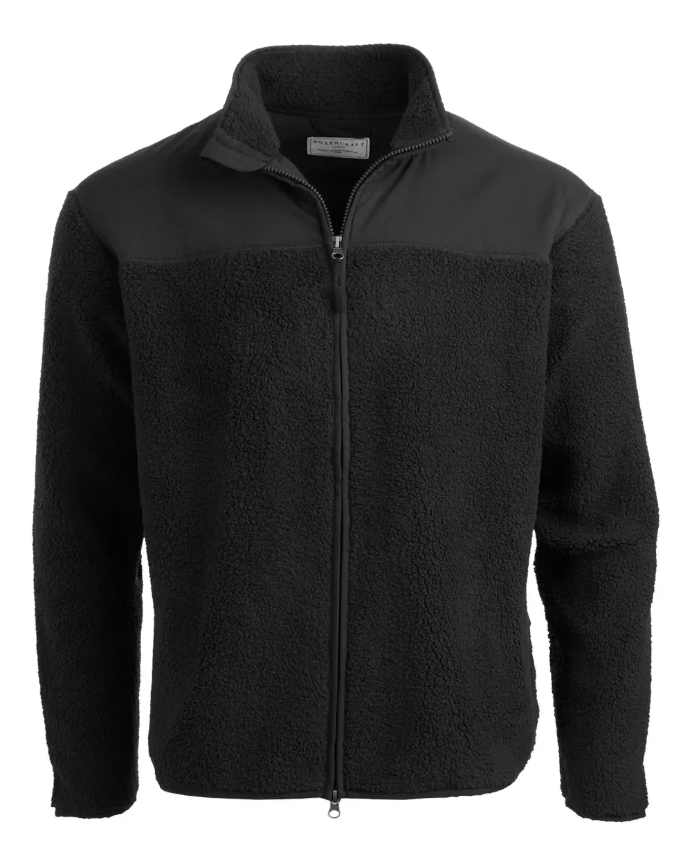 Boxercraft Men's Everest Peak Fleece Jacket in Black