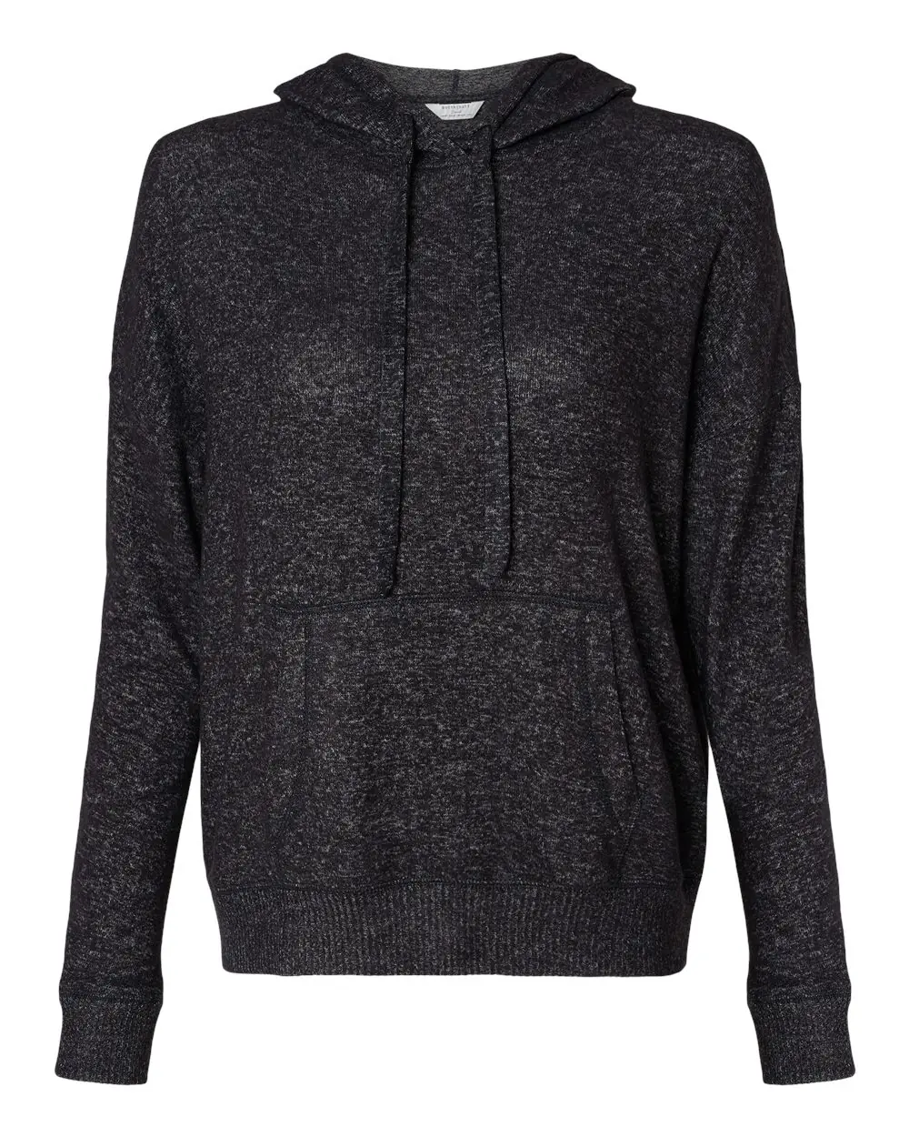 Boxercraft Women's Cuddle Fleece Hooded Sweatshirt in Black Heather