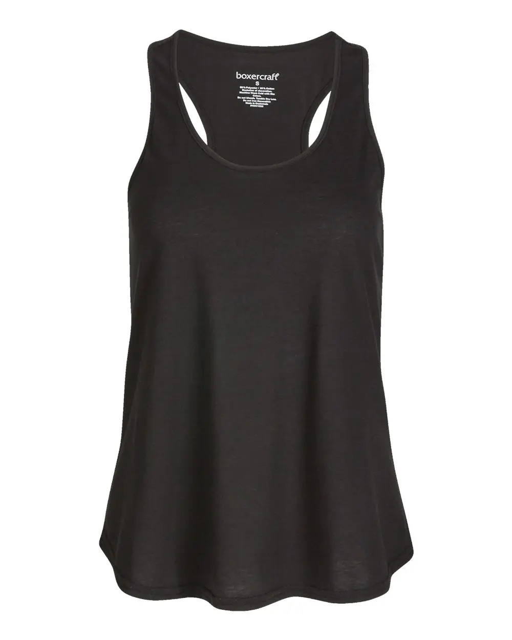 Boxercraft Women's Essential Racerback Tank Top in Black